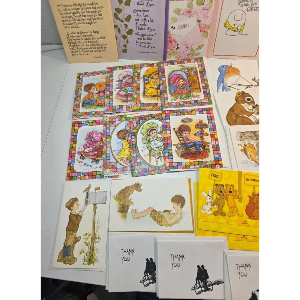 Lot of Vintage Card & Post cards with Envelopes